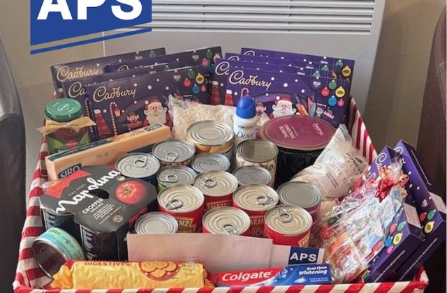 We organised a local community APS donation drive at our Peterborough depot, contributing to the local St. Peter’s Church Food Bank in Yaxley.