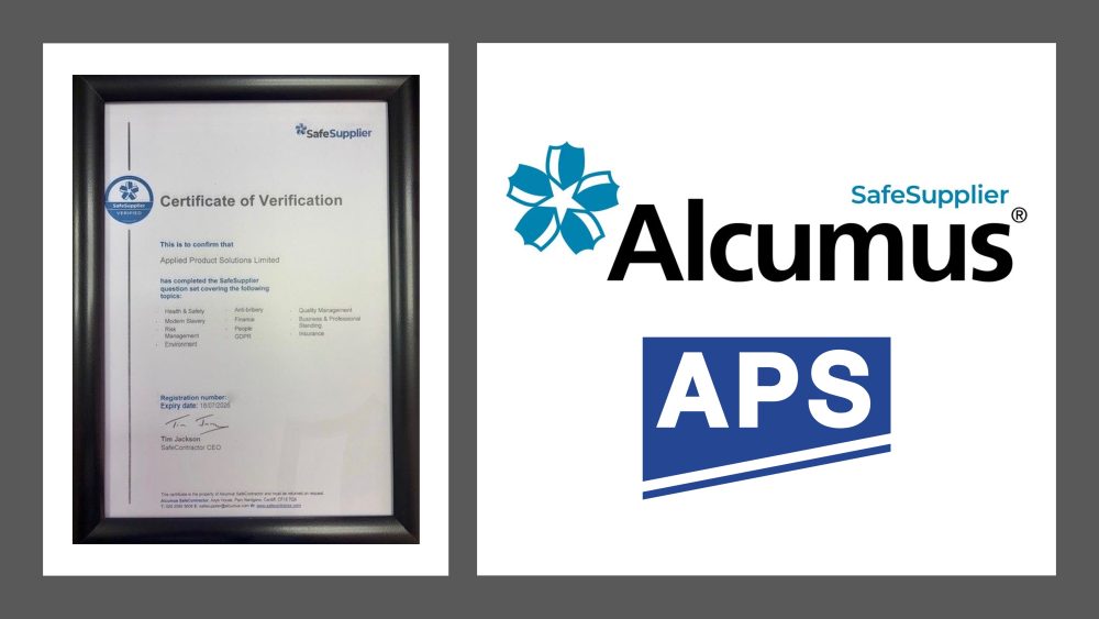 The APS SafeSupplier certification status has been maintained, demonstrating our commitment to responsible business practices.